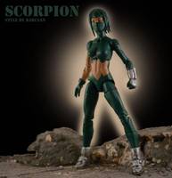 Scorpion (Carmilla Black) (Marvel Legends) Custom Action Figure