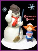 Snowman Carols (Self Customs) Custom Statue / Bust