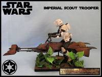 Scout Trooper (Star Wars) Custom Diorama / Playset