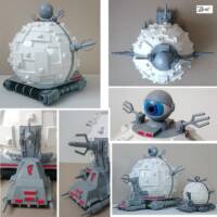 The Technodrome (88´TMNT) Scratch-built UPDATE (Teenage Mutant Ninja Turtles) Custom Vehicle