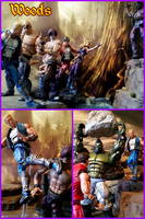 Double Dragon...Billy and Jimmy Lee (Double Dragon) Custom Action Figure