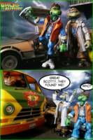 Turtles in Time (Back to the Future) Custom Action Figure