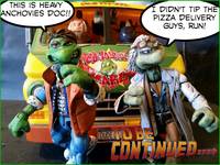 Turtles in Time (Back to the Future) Custom Action Figure