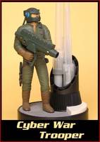 Cyber War Trooper (Self Customs) Custom Statue / Bust