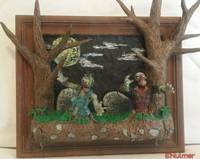 ENulmer custom zombie portrait (Original) Custom Diorama / Playset