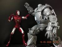 Movie Silver Centurion Iron man (Iron Man) Custom Action Figure