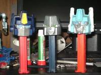 Optimus Prime & Co. Pez Dispensers (Transformers) Custom Action Figure