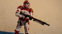 Imperial Shock Trooper Battle Damage Custom (Star Wars) Custom Action Figure