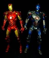 Iron man mk IV stealth variant version 2 with 3 heads (Marvel Legends) Custom Action Figure
