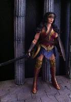Wonder Woman, BvS: DoJ version (DC Superheroes) Custom Action Figure