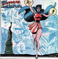 MISS AMERICA Joan Dale Freedom Fighters (DC Universe) Custom Action Figure