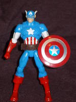 Capt. America (Marvel) Custom Action Figure