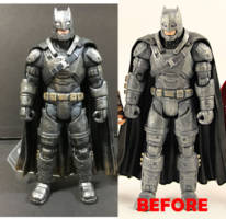Batflecks Armoured Batman (Highly Detailed) (DC Universe) Custom Action Figure