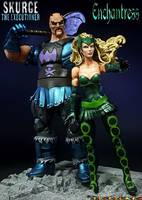 Amora the Enchantress (Marvel Legends) Custom Action Figure