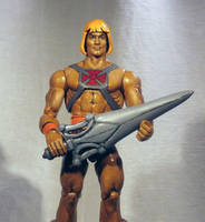 He-Man Filmation Style Hug Sword (Masters of the Universe) Custom Action Figure