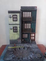 Old neighborhood (Marvel Legends) Custom Diorama / Playset