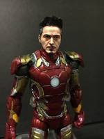 Unmasked Ironman (Robert Downey Jr.) (Marvel Legends) Custom Action Figure