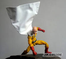 Saitama (One Punch Man) Custom Action Figure