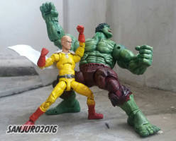 Saitama (One Punch Man) Custom Action Figure