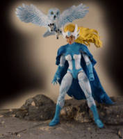 Snowbird V2 (Alpha Flight) +polar bear +owl (Marvel Legends) Custom Action Figure