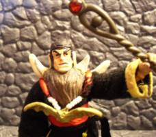 Zargash, The Evil Cleric from Dungeons & Dragons! (Dungeons and Dragons) Custom Action Figure [Zargash the Evil Cleric!  Close Up!]