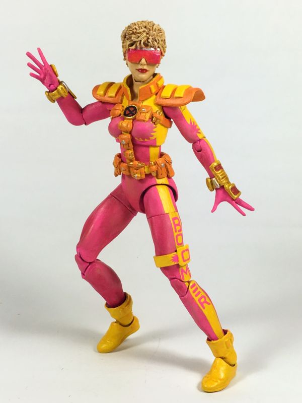 Boom Boom (Boomer) (Marvel Legends) Custom Action Figure