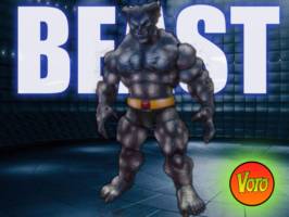 Beast (High Contrast) (Marvel Legends) Custom Action Figure