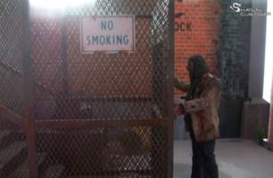 The Walking Dead "The prison" Diorama (Walking Dead) Custom Diorama / Playset [The Walking Dead]