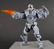 First Order Dark Trooper (Star Wars) Custom Action Figure