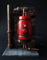 Bodacious Boiler (Teenage Mutant Ninja Turtles) Custom Diorama / Playset