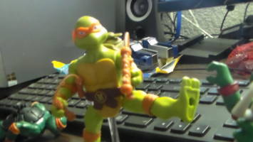 80s TMNT Michelangelo and Raphael (Teenage Mutant Ninja Turtles) Custom Action Figure