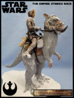 Hoth Han on Tauntaun (Star Wars) Custom Diorama / Playset
