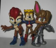 Antoine (SATAM cartoon style) (Sonic) Custom Action Figure