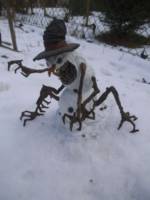 Mr Snowman (repaint) (Monsters) Custom Action Figure