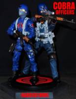 Cobra officer Grey Mask Silver Logo Male Trooper 6" 1:12th Scale (G.I. Joe) Custom Action Figure [CUSTOM GI JOE COBRA OFFICER STYLE 6" INCH 1:12th SCALE]