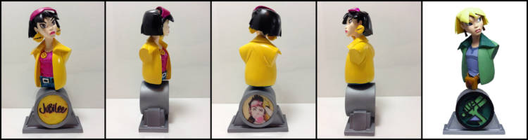 Classic Jubilee Bust (X-Men) Custom Statue / Bust