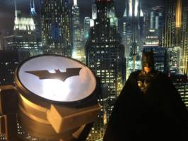 Universal Bat Signal (Batman - Movie Style) Custom Diorama / Playset