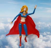 Supergirl 12" DC Giants of Justice Marvel Icons (Marvel Icon) Custom Action Figure