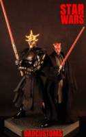 STAR WARS Sith Savage Opress 6" (Star Wars Clone Wars) Custom Action Figure [CUSTOM STAR WARS BLACK SERIES 6]