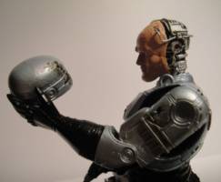 Robocop unmasked (Robocop) Custom Diorama / Playset