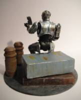 Robocop unmasked (Robocop) Custom Diorama / Playset