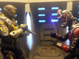 Yellow Jacket & Ant-Man Marvel Legends (Marvel Legends) Custom Action Figure [Rock, Paper, Scissors.]