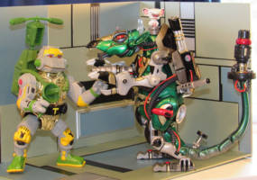 TMNT Slinter-matic Battle Ratbot and the Brain (Teenage Mutant Ninja Turtles) Custom Action Figure