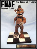 FNAF Damaged Freddy (Five Nights at Freddy’s) Custom Statue / Bust
