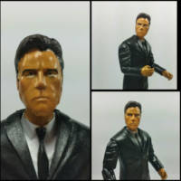 Batman V Superman Bruce Wayne (Batman - Movie Style) Custom Action Figure [Male model Bruce.]