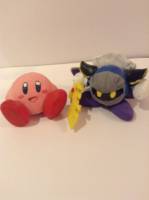 Meta Knight and Kirby (Nintendo) Custom Miniature / Figurine
