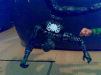 Black Costume Spiderman (Spider-Man - Movie) Custom Action Figure