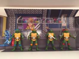 NECA Arcade TMNT Toon Repaints (Teenage Mutant Ninja Turtles) Custom Action Figure