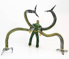 Doc Ock (Marvel Universe) Custom Action Figure [Back Doc Ock]