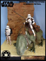 Dewback Patrol (Star Wars) Custom Diorama / Playset